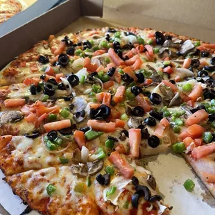 Veggie pizza