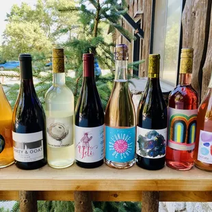 Wine selection focuses on sustainable makers and natural production