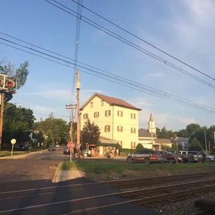 Ice cream and trains!