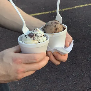 Moosetracks (original and chocolate)