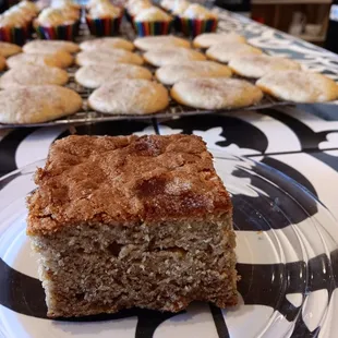 Banana Bread 
Featuring our Banana Cookies in the background!