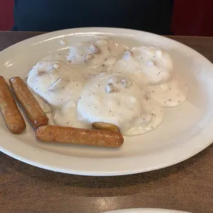 Biscuits and Biscuits &amp; Gravy Breakfast