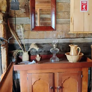 Inside of the 1860's Cabin  10-18-2024