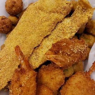 Catfish and Shrimp