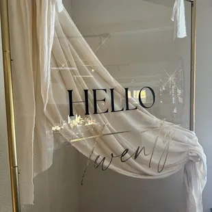 allowed me to decorate their restaurant with my stuff