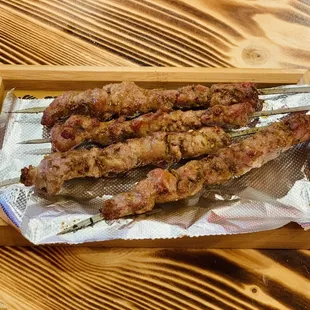 Lamb skewer