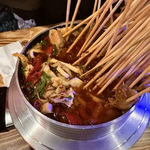 Sichuan Pot Skewers