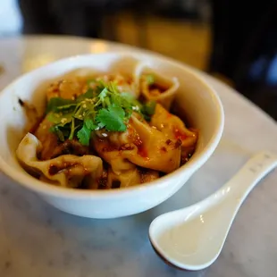 Wonton with optional egg noodle