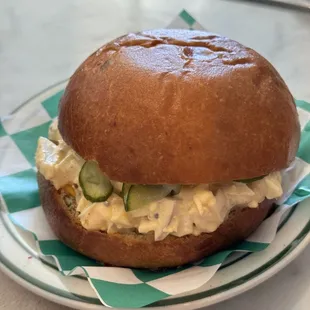 Condensed Milk Tea Egg Sando