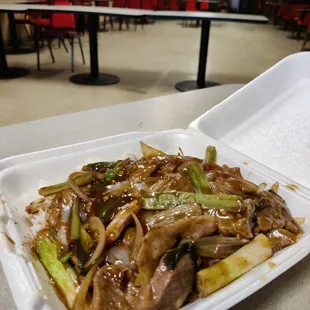 Hom Ha pork on rice... Daily Special for $5.25 plus tax