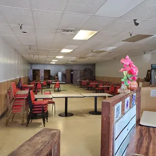 Inside the restaurant. They are only opened for &quot;take out&quot; only, due to the Covid-19 Pandemic.