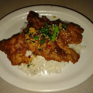 Salt and Pepper Pork Chop