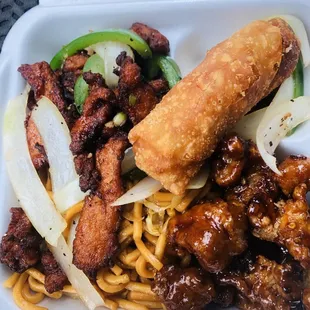Four items for $7.79 lunch special