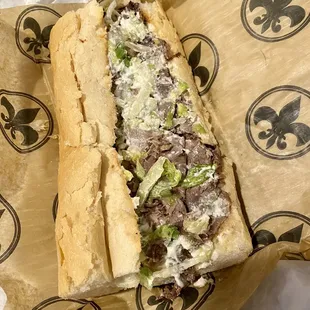 a sub sandwich