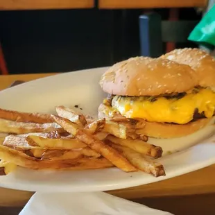 Fries and good burger
