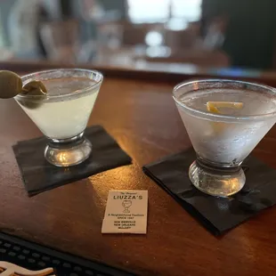 We have been told we make the best martinis in town...