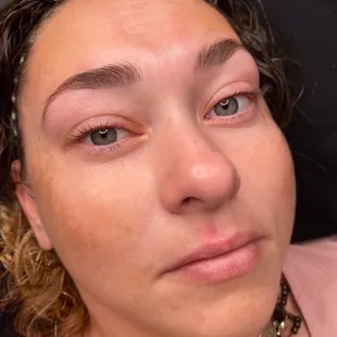 Lash lift/tint