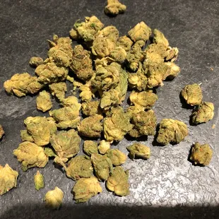 Burnt popcorn