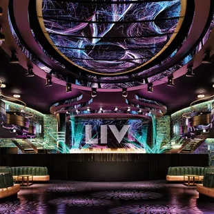 the interior of the venue