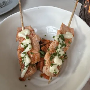 Salmon Skewers