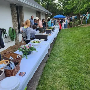 Catering job for local private school picnic.