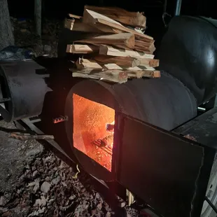 Private event where Live Fire BBQ was asked to cater an all day cook-out.