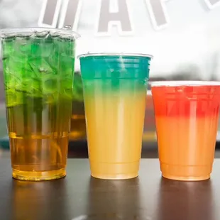 Try our popping boba teas!!