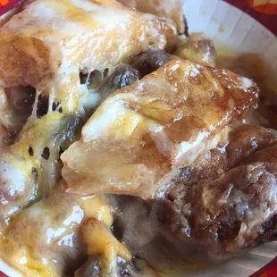 Capirotada-Mexican bread pudding.