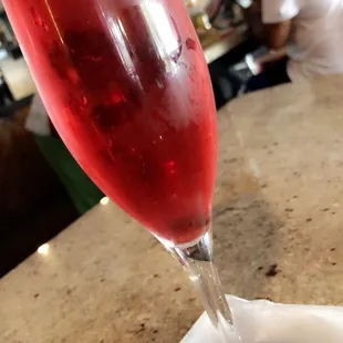 Cranberry mimosa