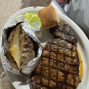 Ribeye steak - 2024 - hubby liked