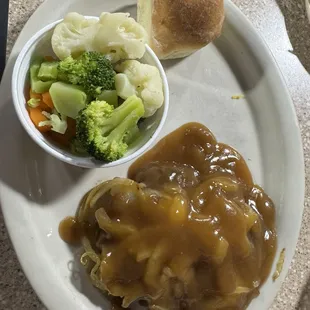 Chopped steak before attacking  2024