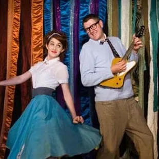 Richard Gremel and Lucille Petty in Rockn' Cinderella