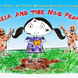 Art from the All Together Theatre Production of Delia and the Mud People