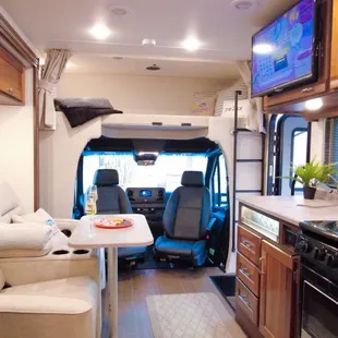 Clean, functional, spacious layout.