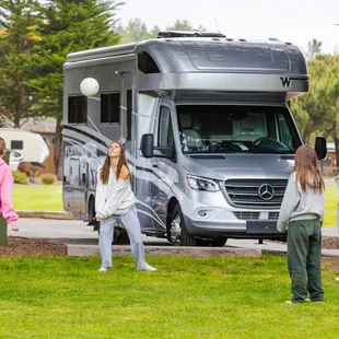 Sunday fun day at our favorite campground located at Costanoa CA about 20 miles North of Santa Cruz Ca on Highway 1