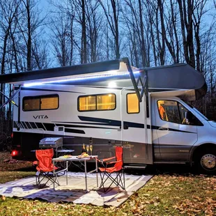 Camping chairs are included at NO additional charge.