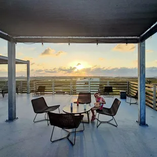 Rooftop terrace