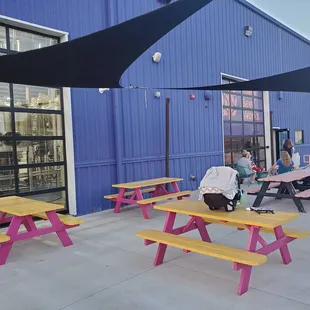 Outside patio