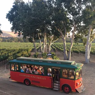 Hop on the Trolley for special Vineyard Tour!