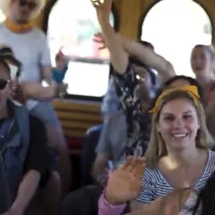 Riding the Trolley helped us get to know team members better!