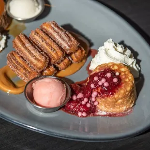pancakes, food