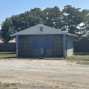 public use bathroom. open to public. (purchase not required but please support the people who let you use their facilities)