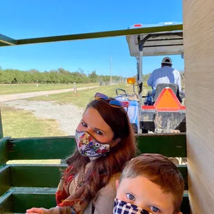 Masks required on the hayride