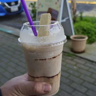 Chocolate milkshake