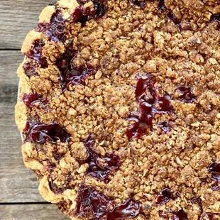 Raspberry Almond Crumb