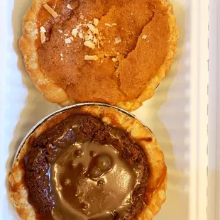Brown Butter Coconut Chess Pie &amp; Caramel Chocolate Chess Pie