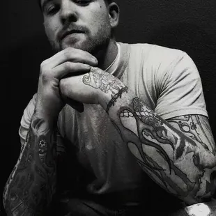 Nick at living art tattoo Colorado springs