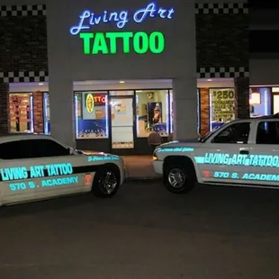 Living art tattoo