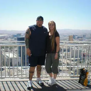 Bigmike Pantoja and his bestfriend Amanda carpenter.