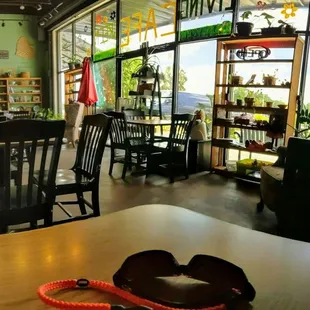 A view of the inside.